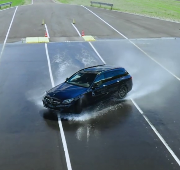 Mercedes Safety Experience na torze w Bednarach – gwiazdy tańczą na torze